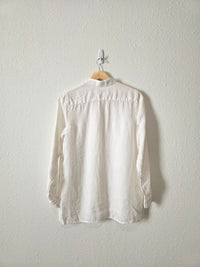Beachy Linen Button Up (XS)