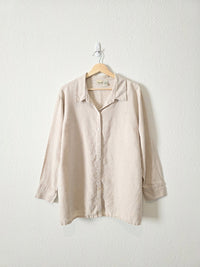 Vintage Linen Button Up (XL)