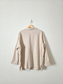 Vintage Linen Button Up (XL)