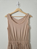 Easel Tie Waist Midi Dress (S)