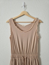 Easel Tie Waist Midi Dress (S)