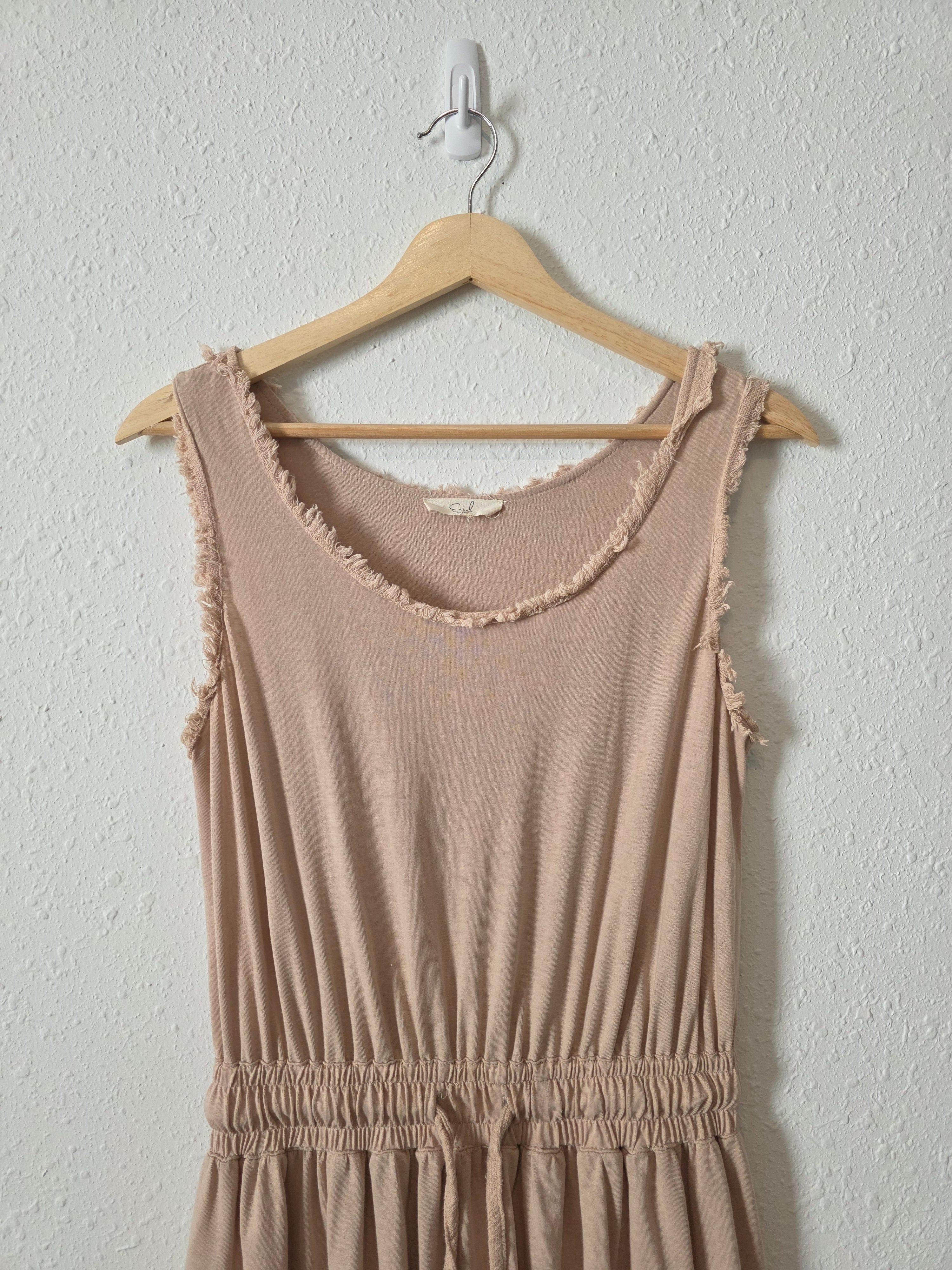 Easel Tie Waist Midi Dress (S)