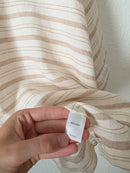 Oversized Linen Striped Top (L)