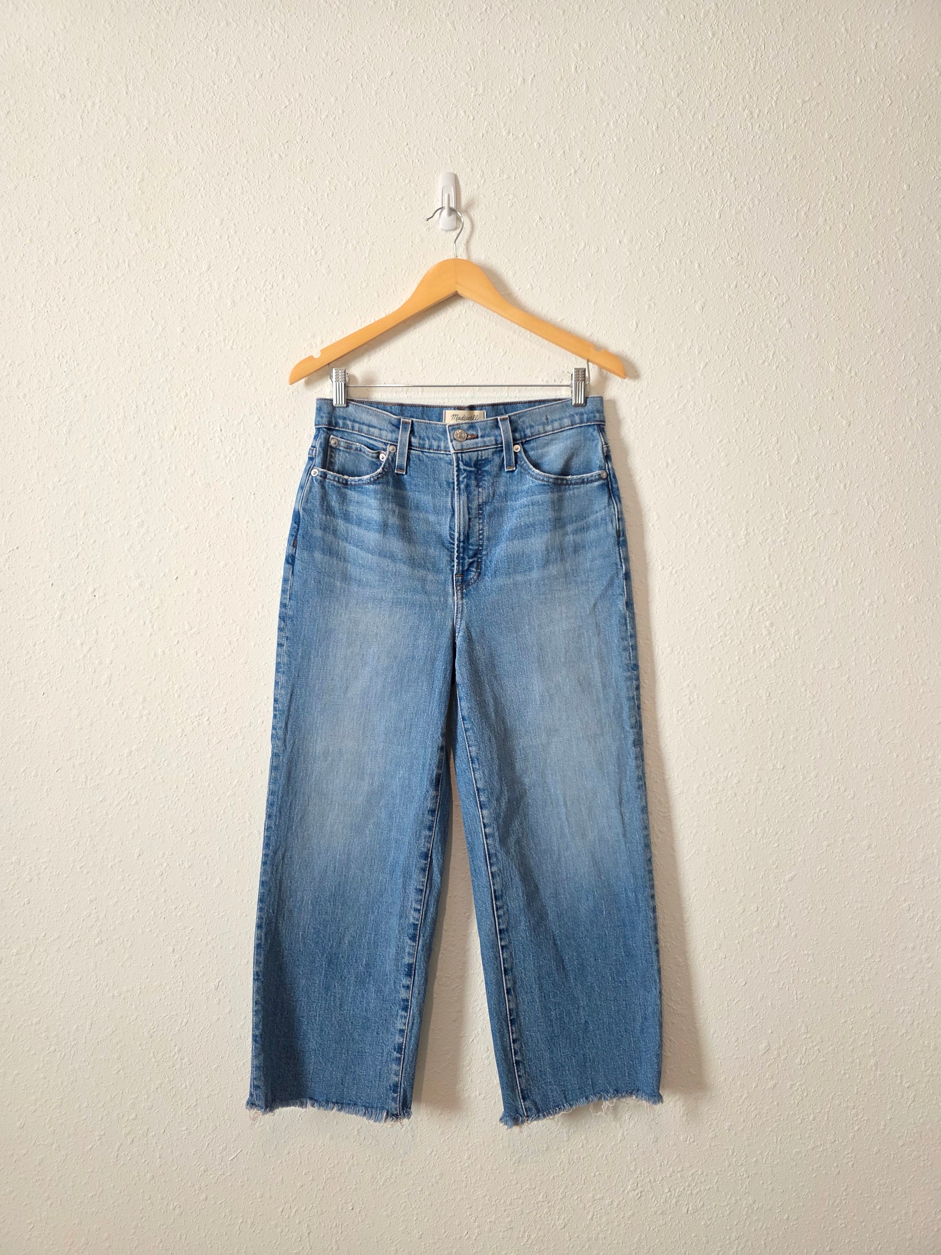 Madewell Wide Leg Crop Jeans (29P)
