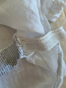 Zara White Linen Shirt (M)
