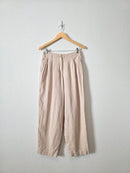 Vintage Linen Straight Pants (28)