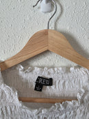J.Crew Puff Sleeve Smocked Top (S)