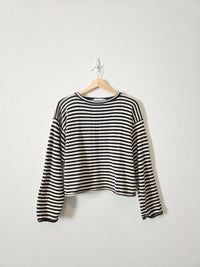 Vintage Striped Cotton Knit (S)