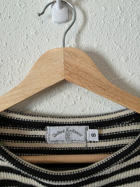 Vintage Striped Cotton Knit (S)