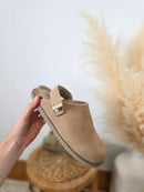 Cushionaire Suede Clogs (9)