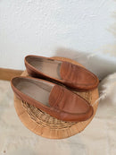 J.Crew Brown Leather Loafers (8.5)