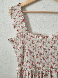 Jacquie The Label Floral Smocked Dress (M)