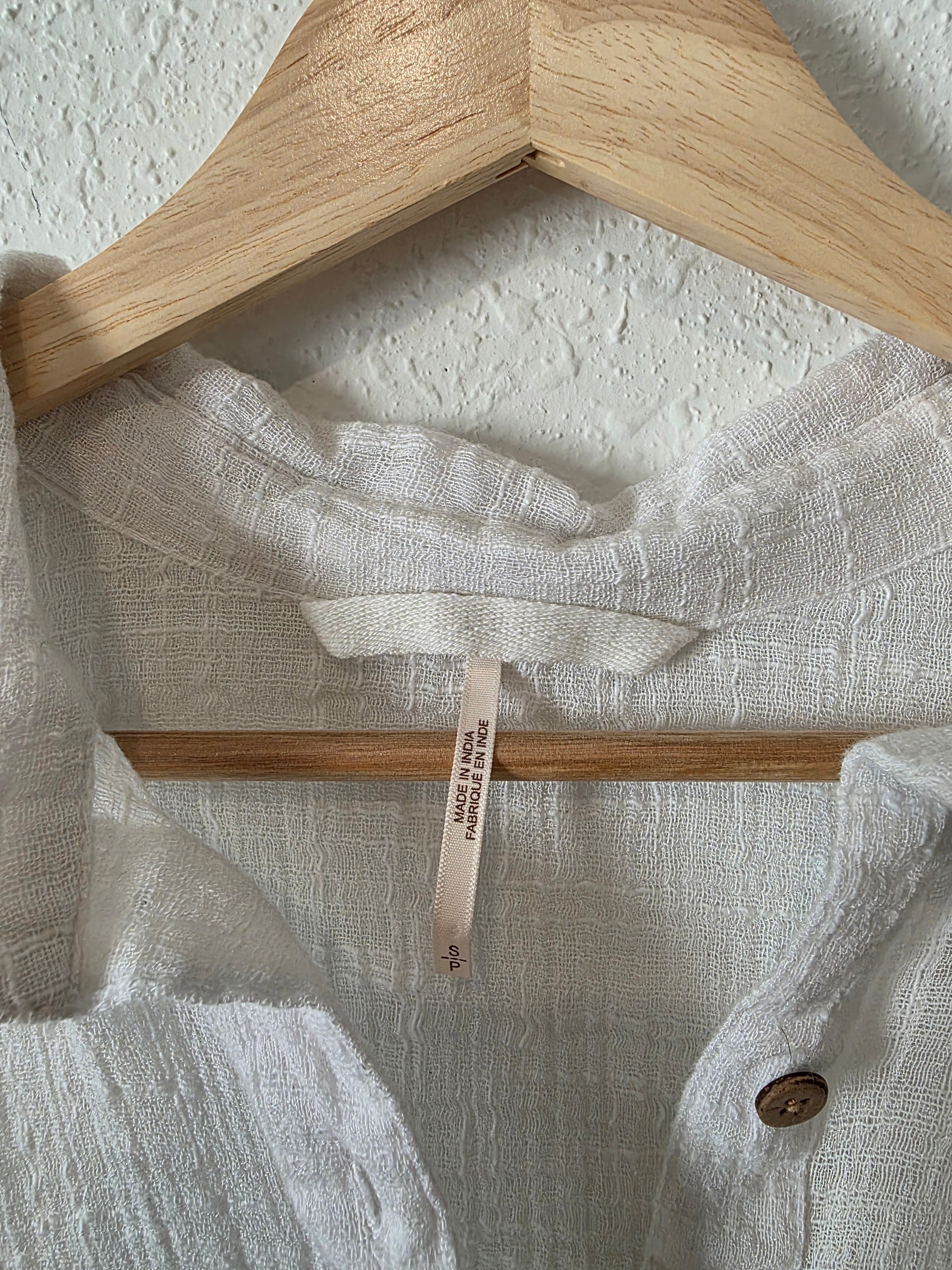 Free People Textured Button Up (S)