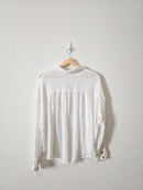 Free People Textured Button Up (S)