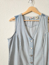 Levi's Light Wash Denim Dress (L)