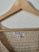 Crochet Button Up Top (M)