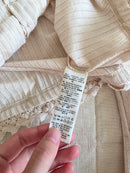Free People Crochet Ribbed Top (M)