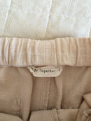 By Together Wide Leg Flax Pants (S)