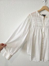 Banana Republic Puff Sleeve Blouse (M)
