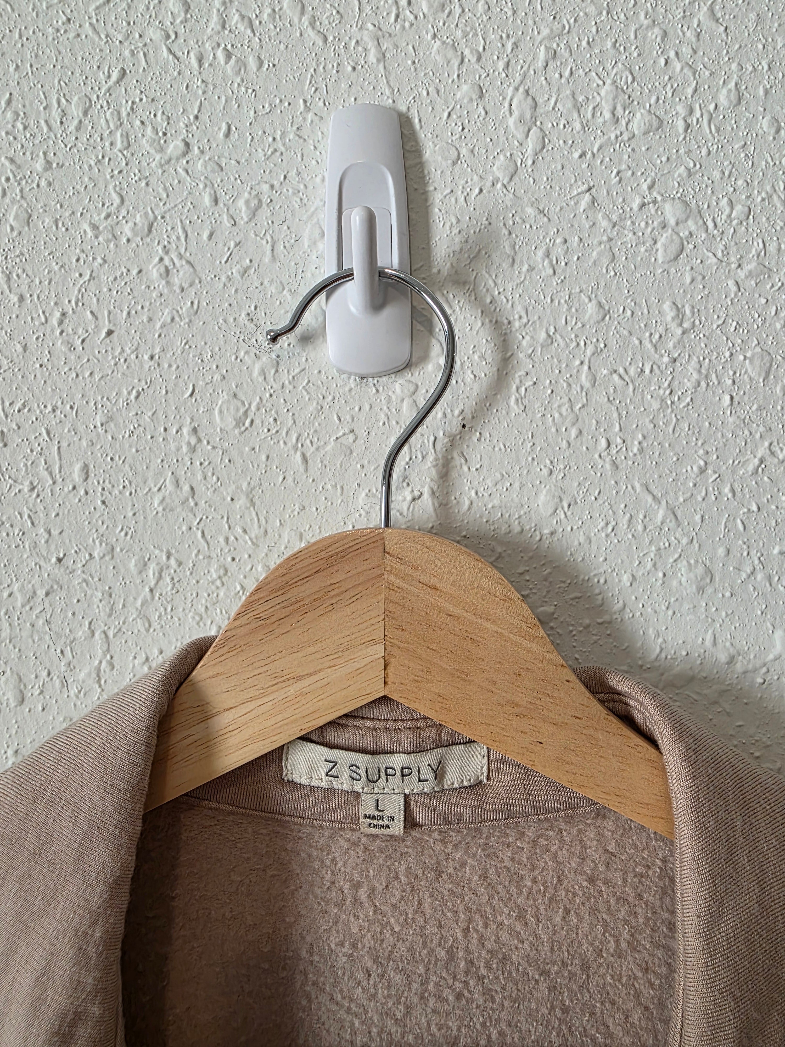 Z Supply Button Up Shirt Jacket (L)