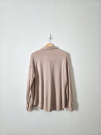 Z Supply Button Up Shirt Jacket (L)