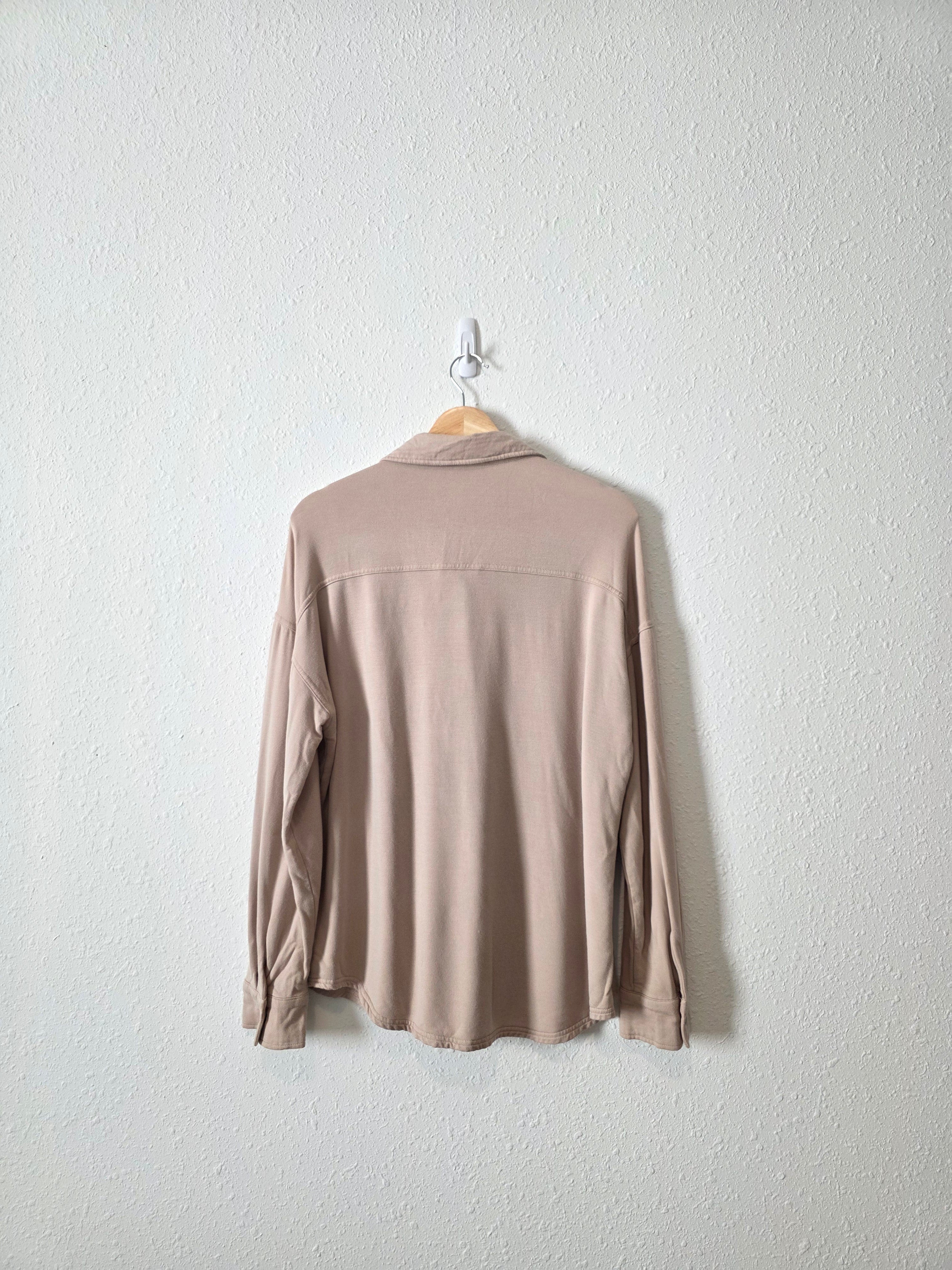 Z Supply Button Up Shirt Jacket (L)