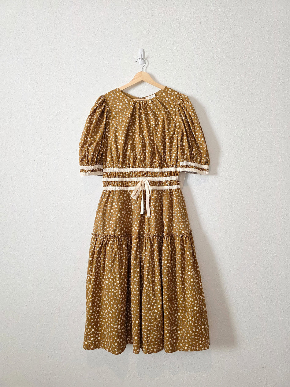 NEW Bohme Floral Midi Dress (L)