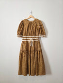 NEW Bohme Floral Midi Dress (L)