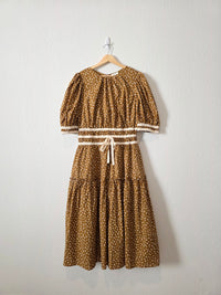 NEW Bohme Floral Midi Dress (L)