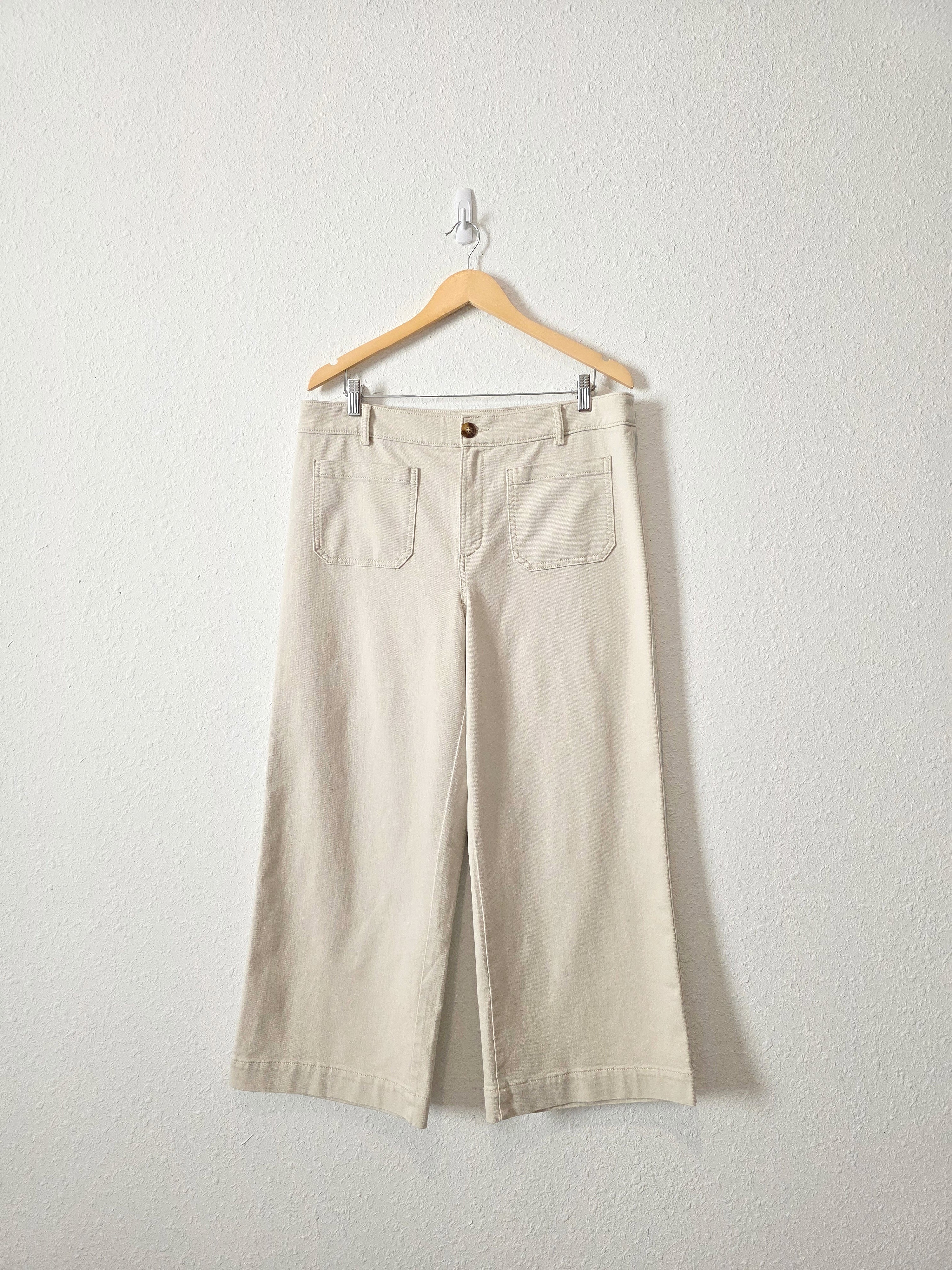 Loft Wide Leg Pants (14)