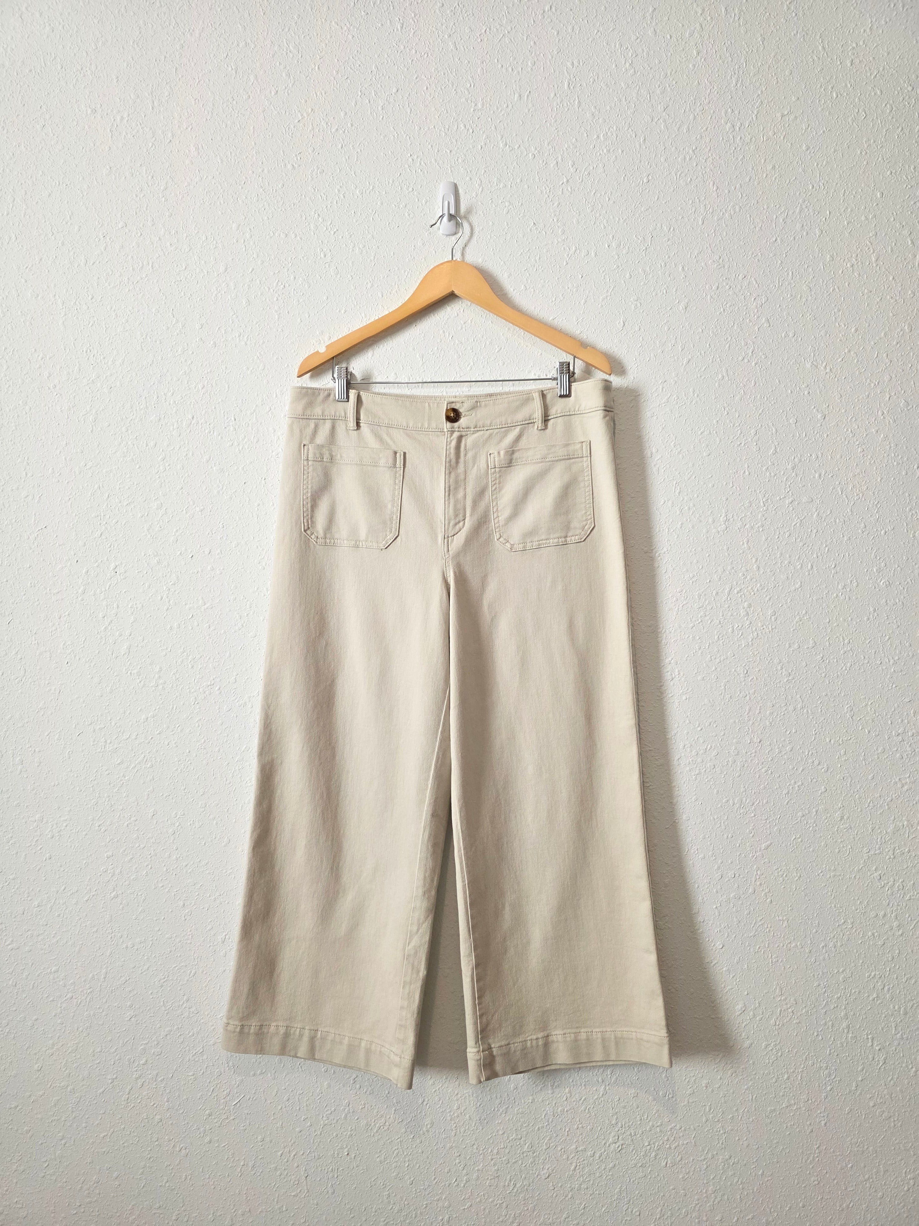 Loft Wide Leg Pants (14)