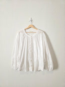 Puff Sleeve Cottagecore Blouse (XL)
