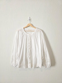 Puff Sleeve Cottagecore Blouse (XL)