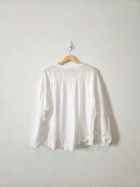 Puff Sleeve Cottagecore Blouse (XL)