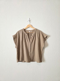 Gap Gauze Relaxed Top (M)