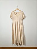 Free People Cream Maxi Dress (S)