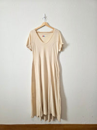 Free People Cream Maxi Dress (S)