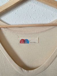 Free People Cream Maxi Dress (S)