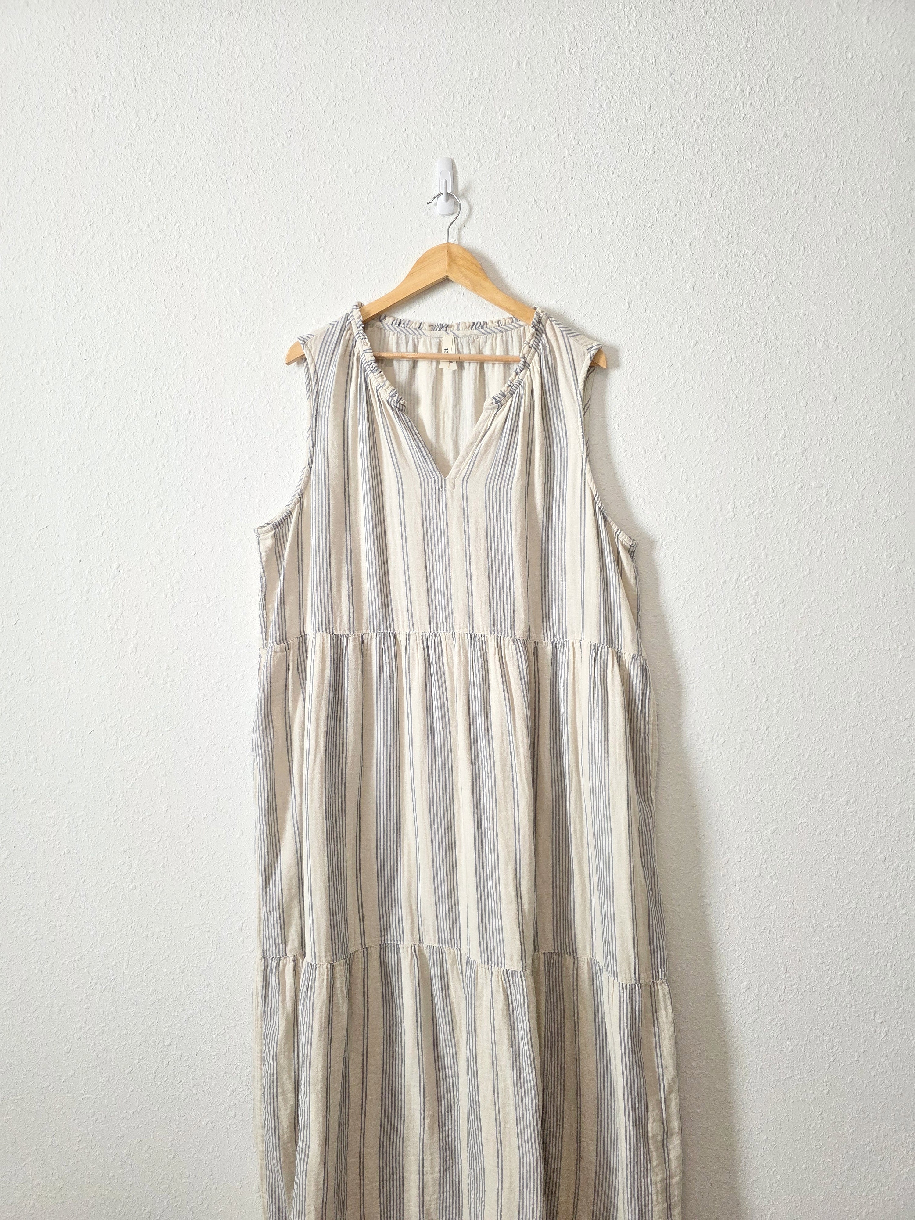 Pact Cotton Gauze Maxi Dress (XXXL)