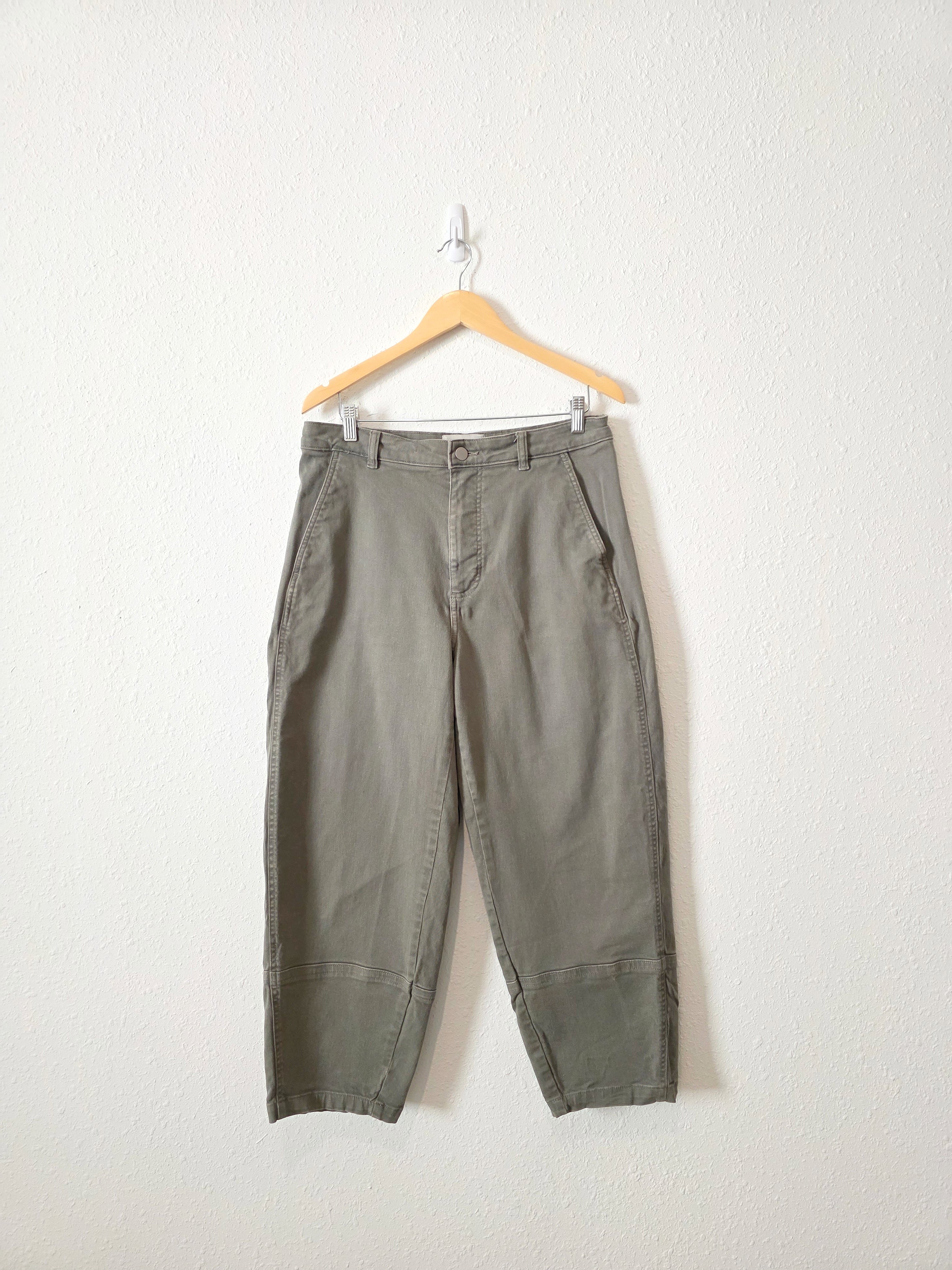 Quince Green Barrel Pants (14)