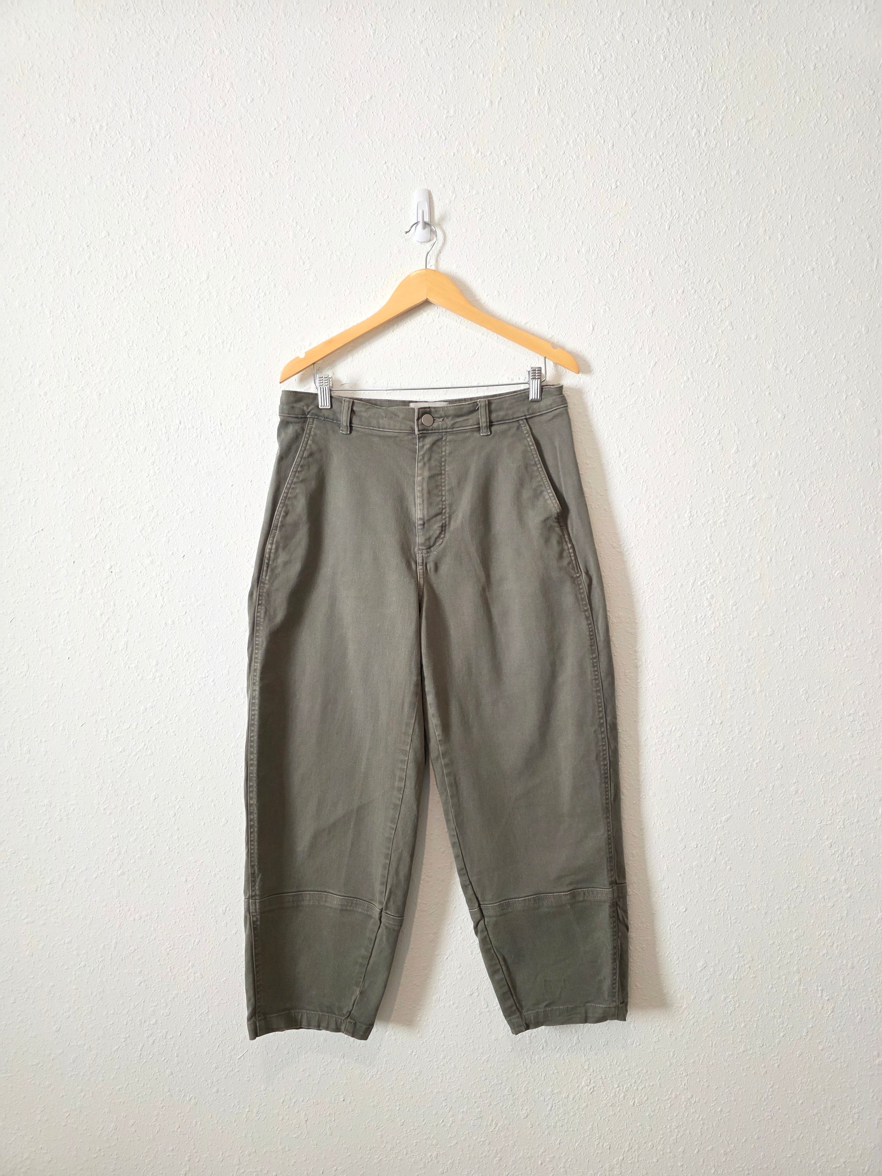 Quince Green Barrel Pants (14)