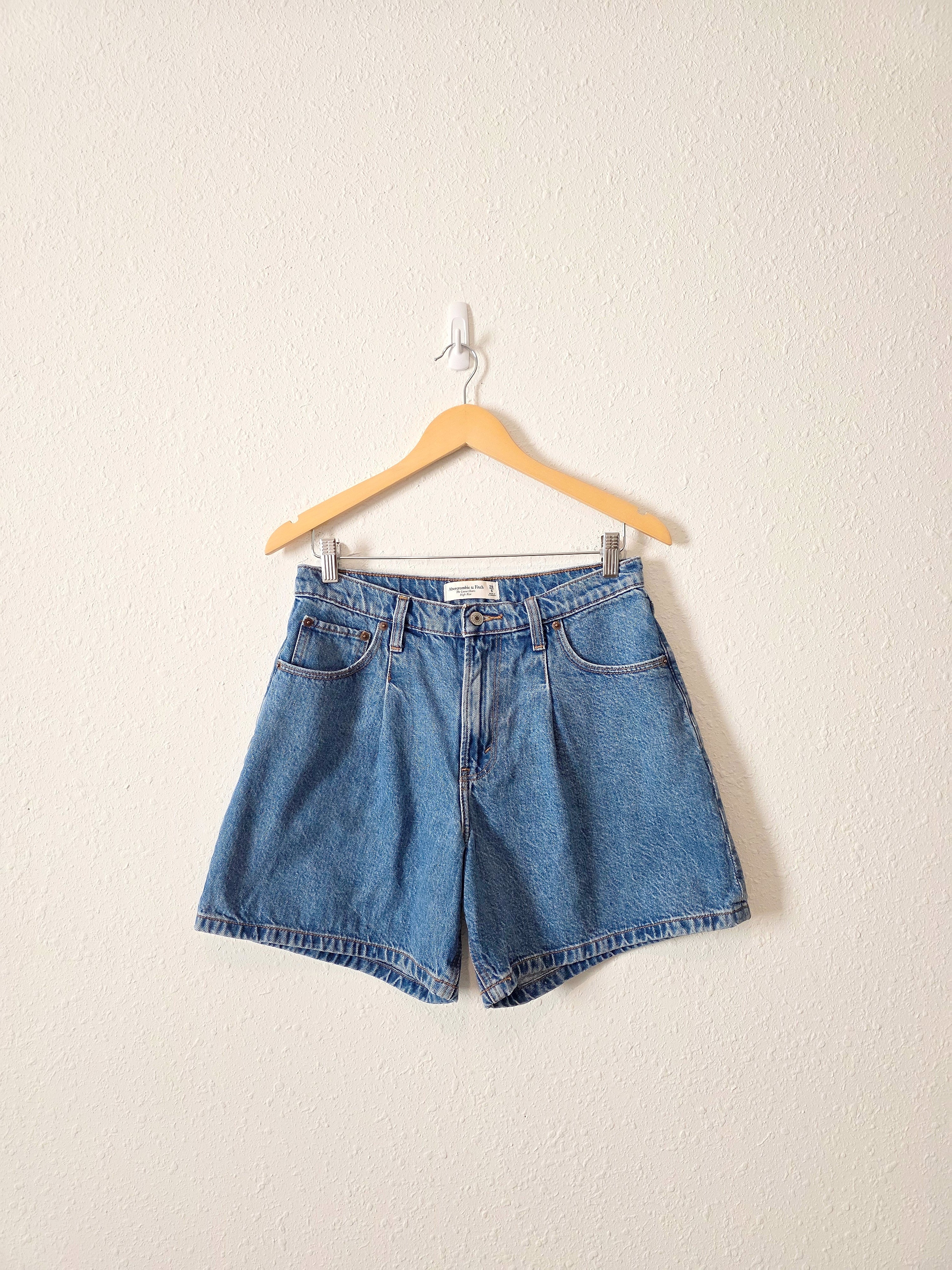 Abercrombie Loose Denim Shorts (28/6)