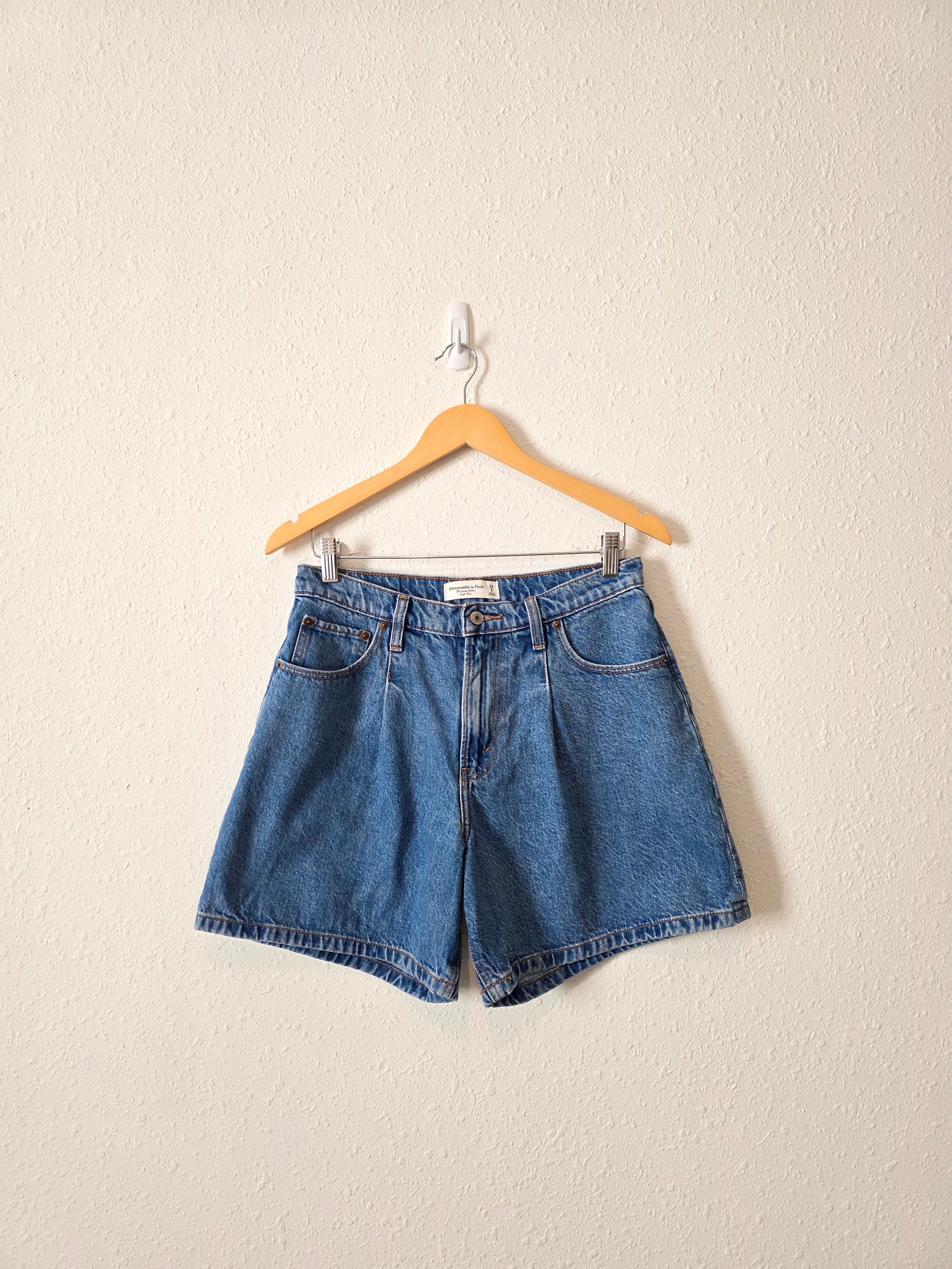 Abercrombie Loose Denim Shorts (28/6)