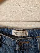 Abercrombie Loose Denim Shorts (28/6)