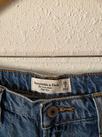 Abercrombie Loose Denim Shorts (28/6)