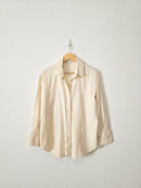 Abercrombie Linen Cotton Button Up (S)