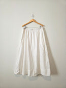 Floral Cotton Maxi Skirt (XL)