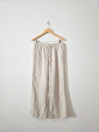 LL Bean Linen Wide Leg Pants (10)