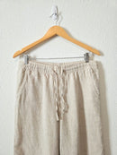 LL Bean Linen Wide Leg Pants (10)