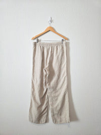 LL Bean Linen Wide Leg Pants (10)